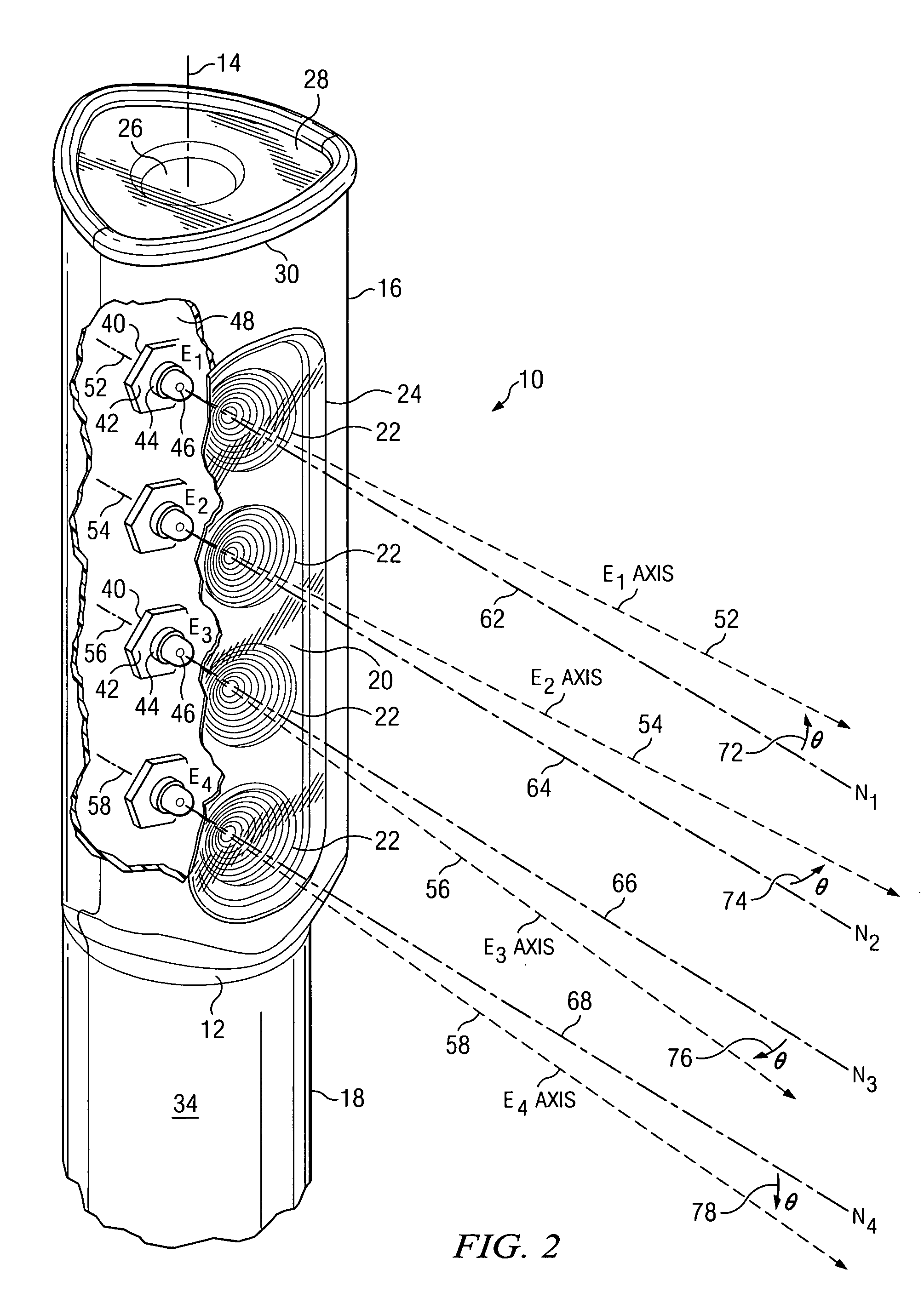 Lighting module assembly and method for a compact lighting device