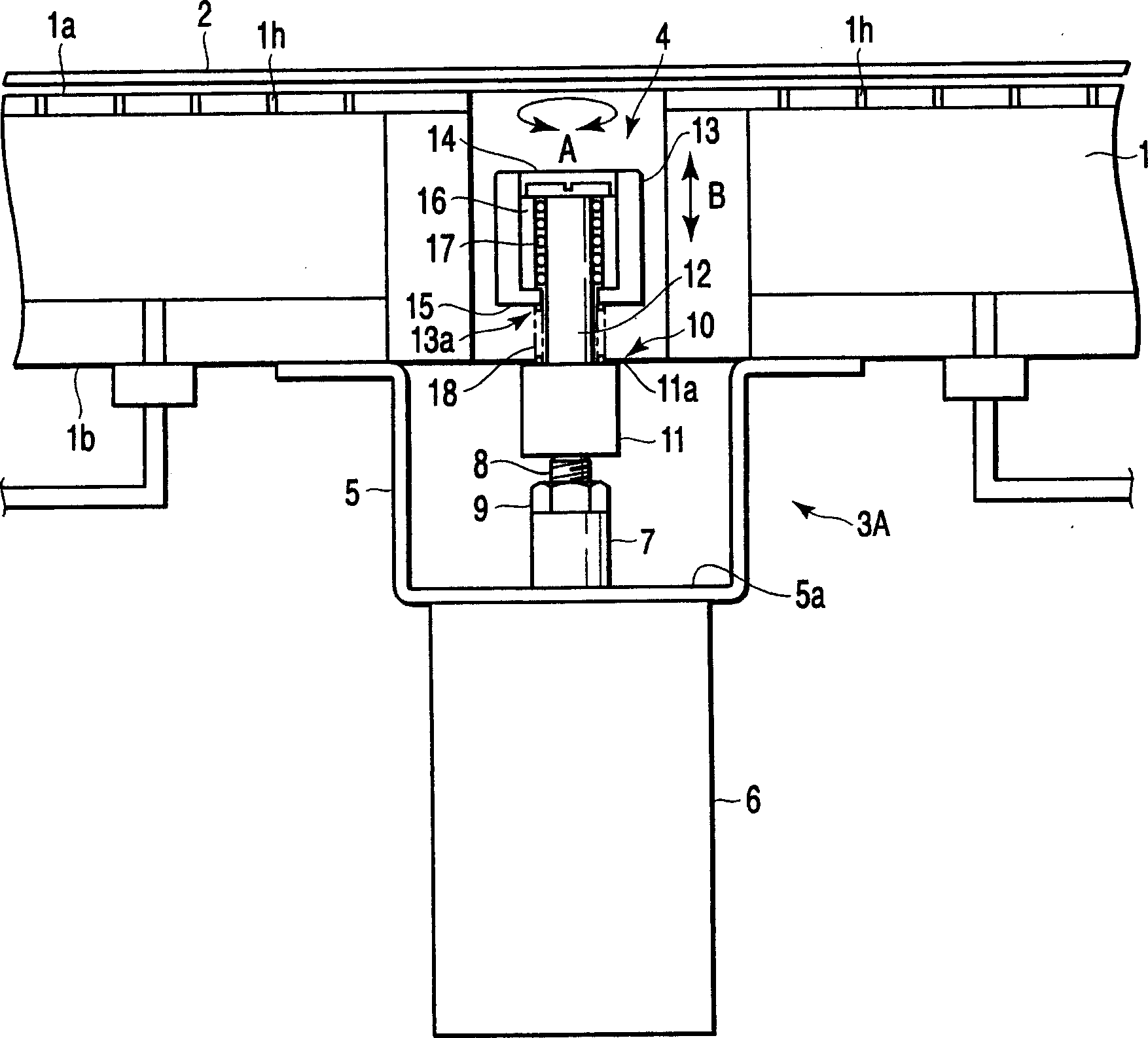 Substrate-levitating device