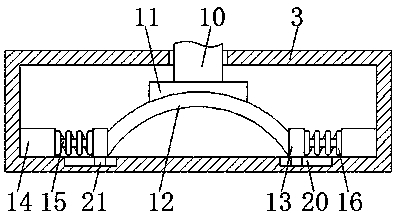 Damping device for textile machinery