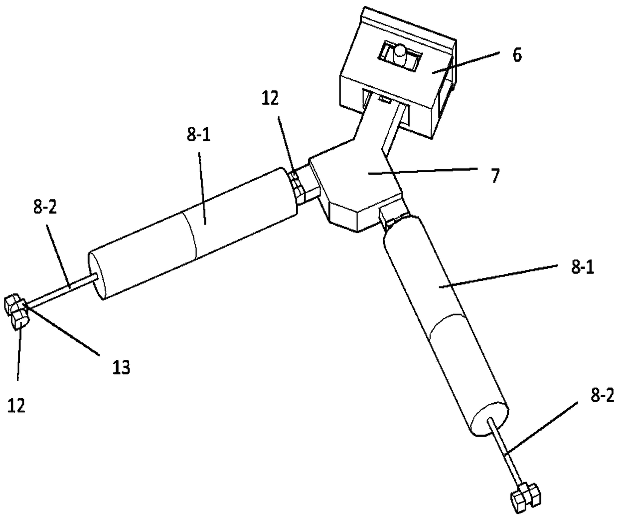 Energy dissipating mechanism for wall