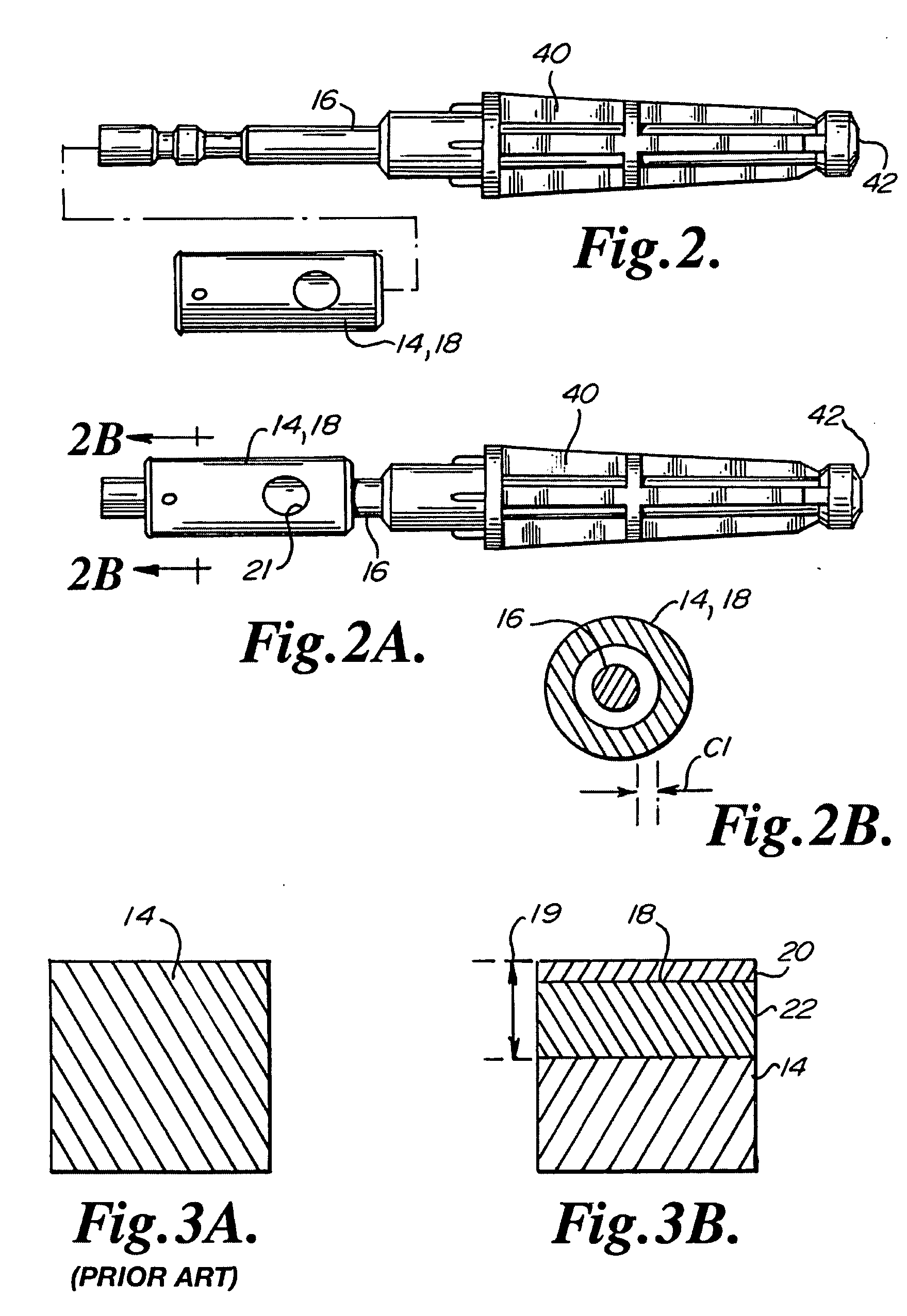 Airless sprayer with hardened cylinder