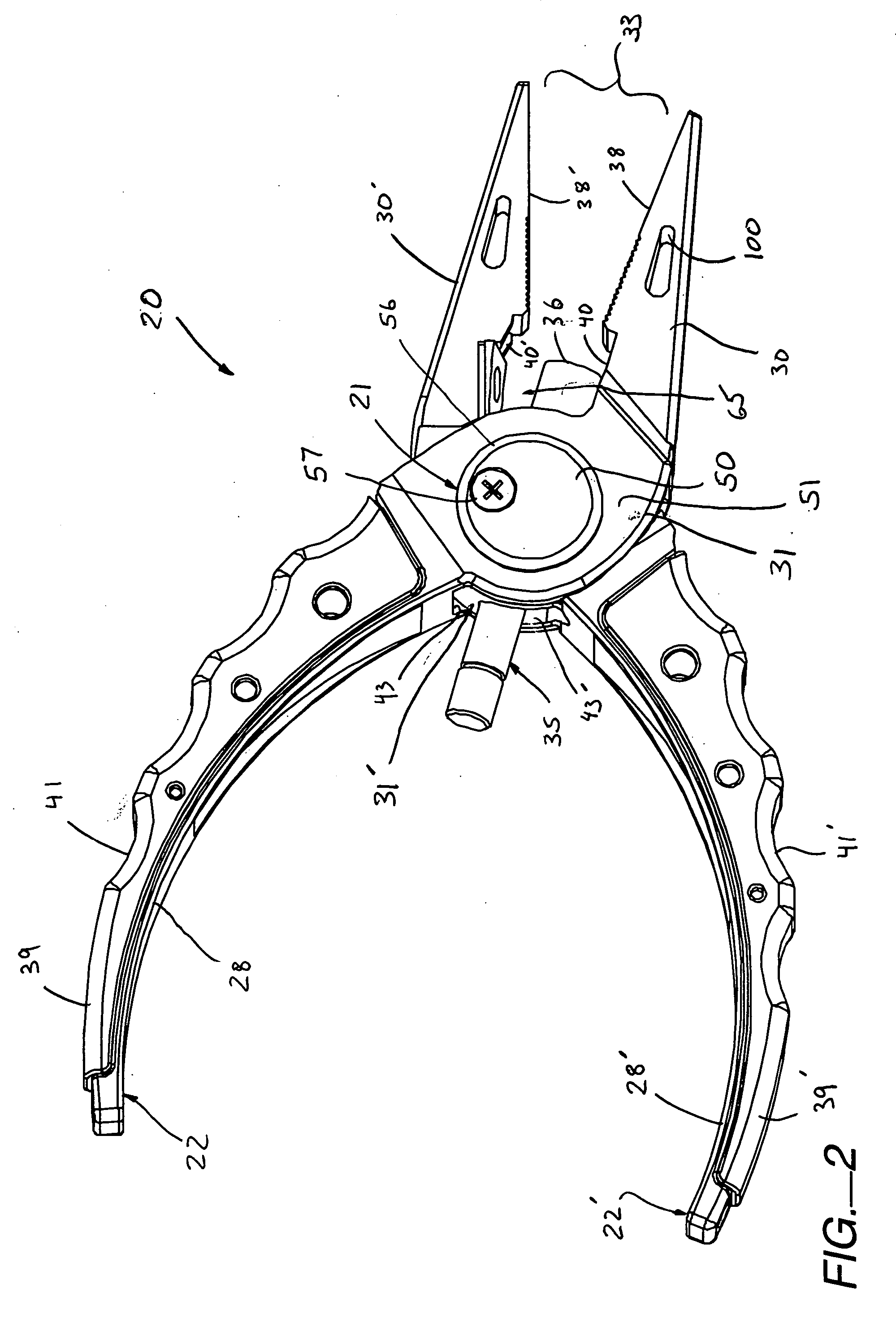 Lighted plier hand tool apparatus