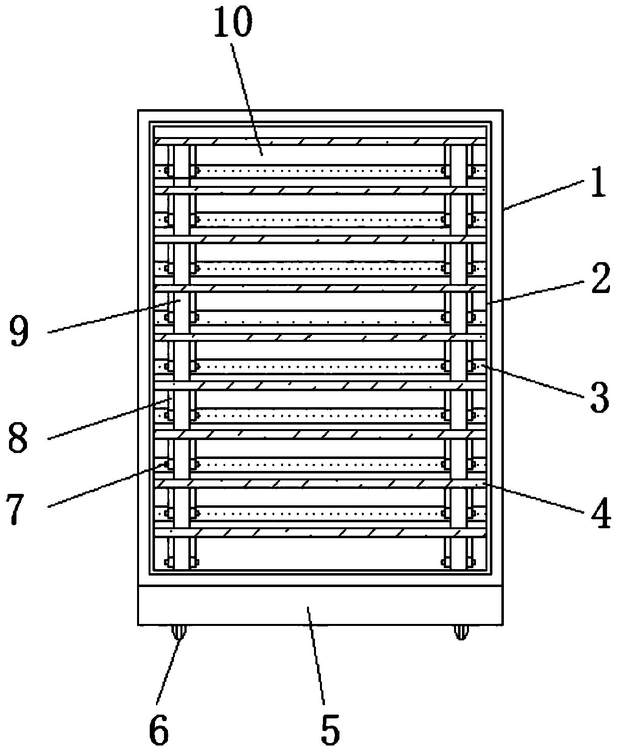 Air purification device used in passive room