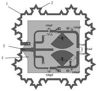 Integrated high-efficiency rectification antenna for collection of wireless energy