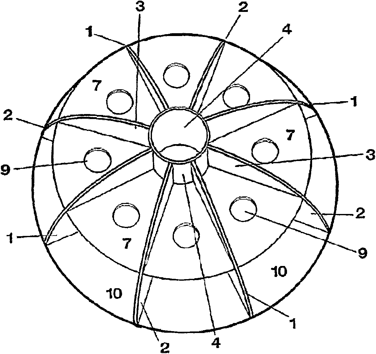 Spherical filling body