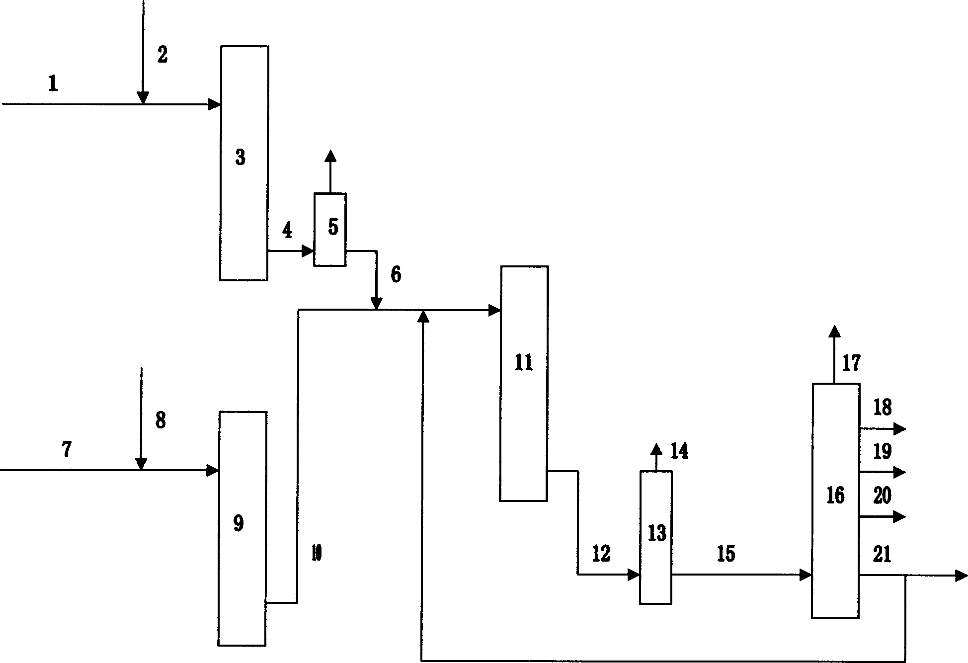 Hydrocracking method for increasing quality of refined diesel oil