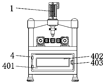 Bearing machining equipment with fixed clamping mechanism