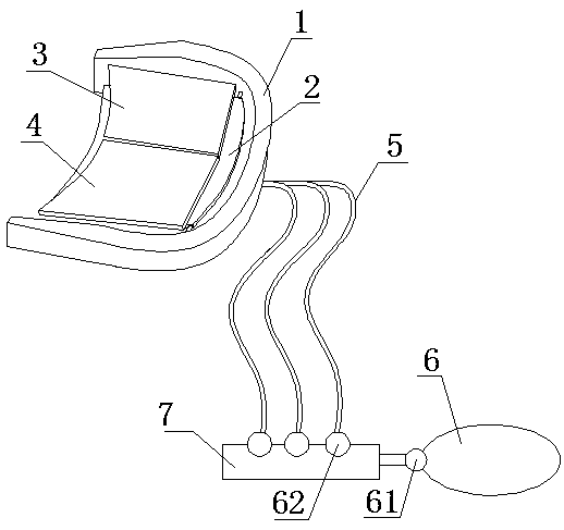 Tongue muscle training and nursing device