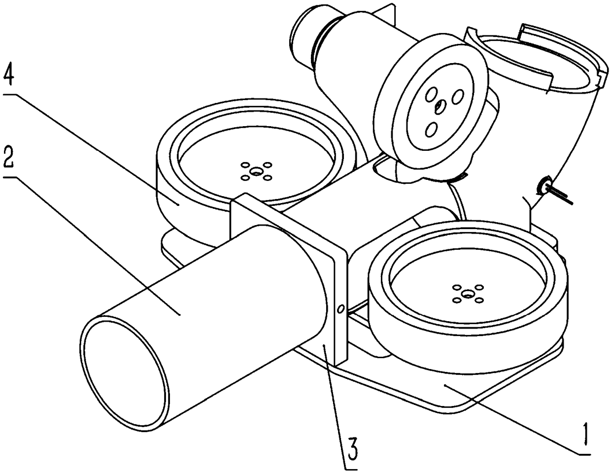 A launching mechanism and a method for controllable continuous firing