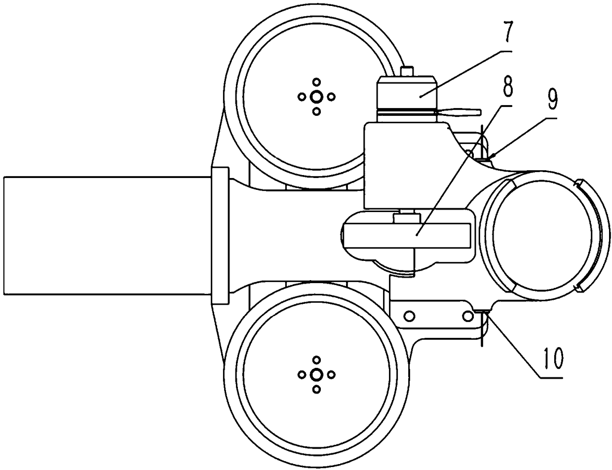 A launching mechanism and a method for controllable continuous firing