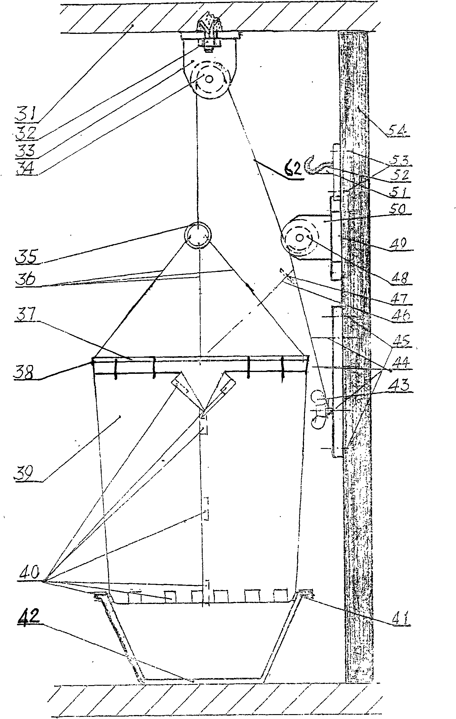 Process for recycling reclaimed water in residential buildings and manpower driving device thereof