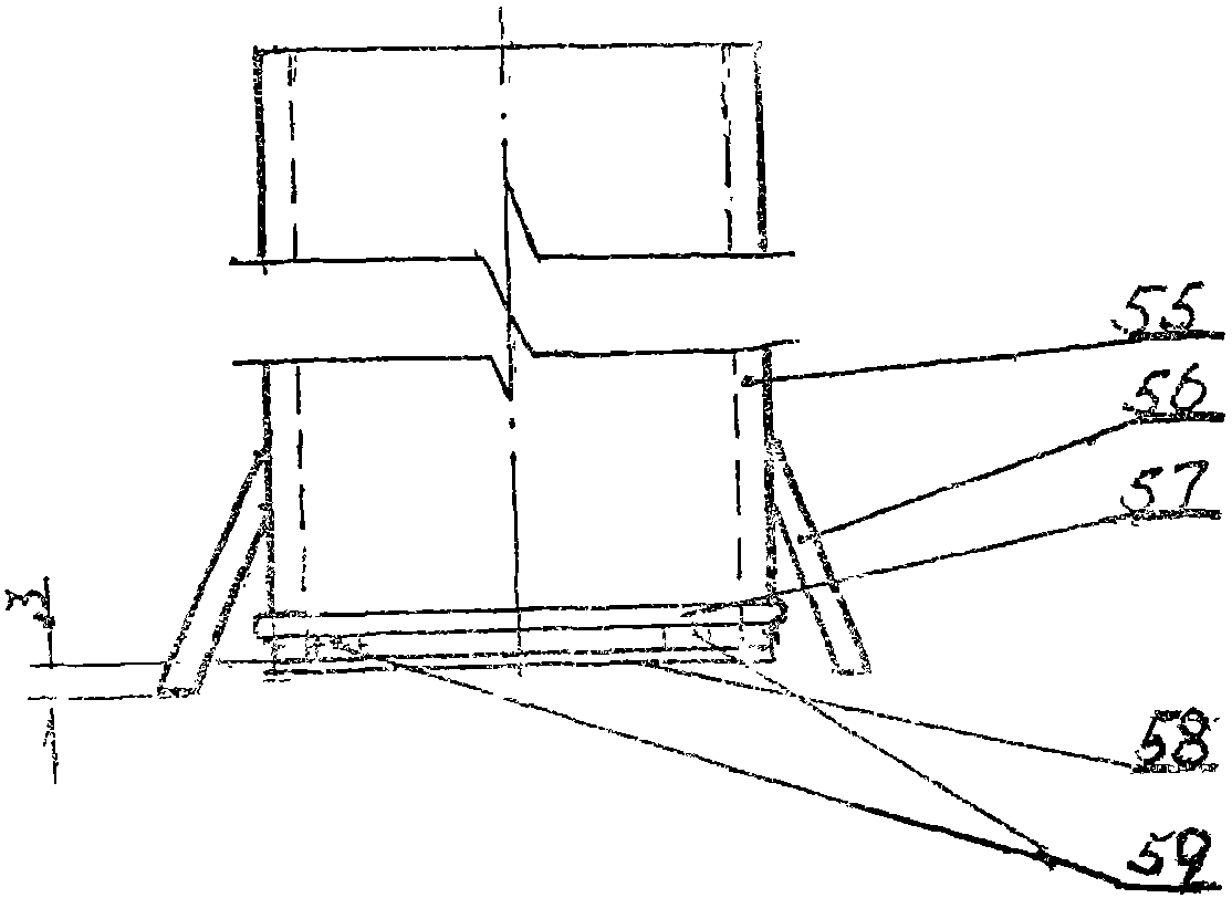 Process for recycling reclaimed water in residential buildings and manpower driving device thereof