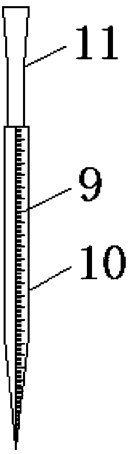 Cold supplement asphalt mixture low temperature working performance testing device and testing method