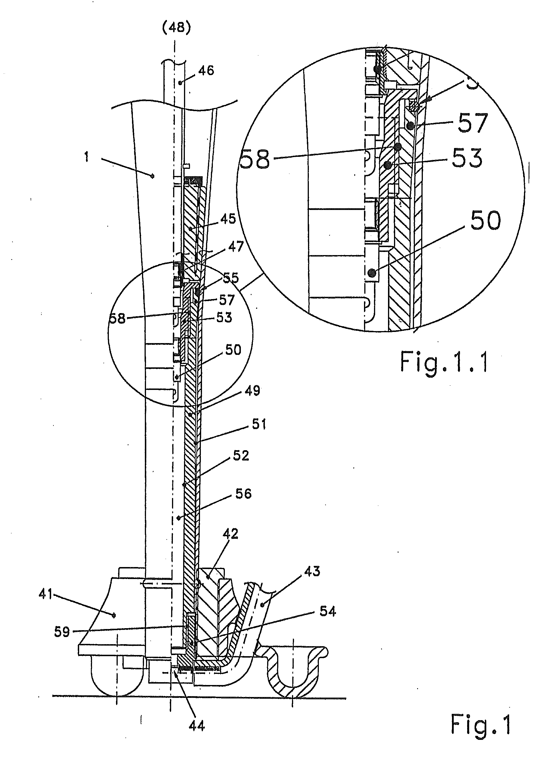 Hose For A Piston-Chamber Combination