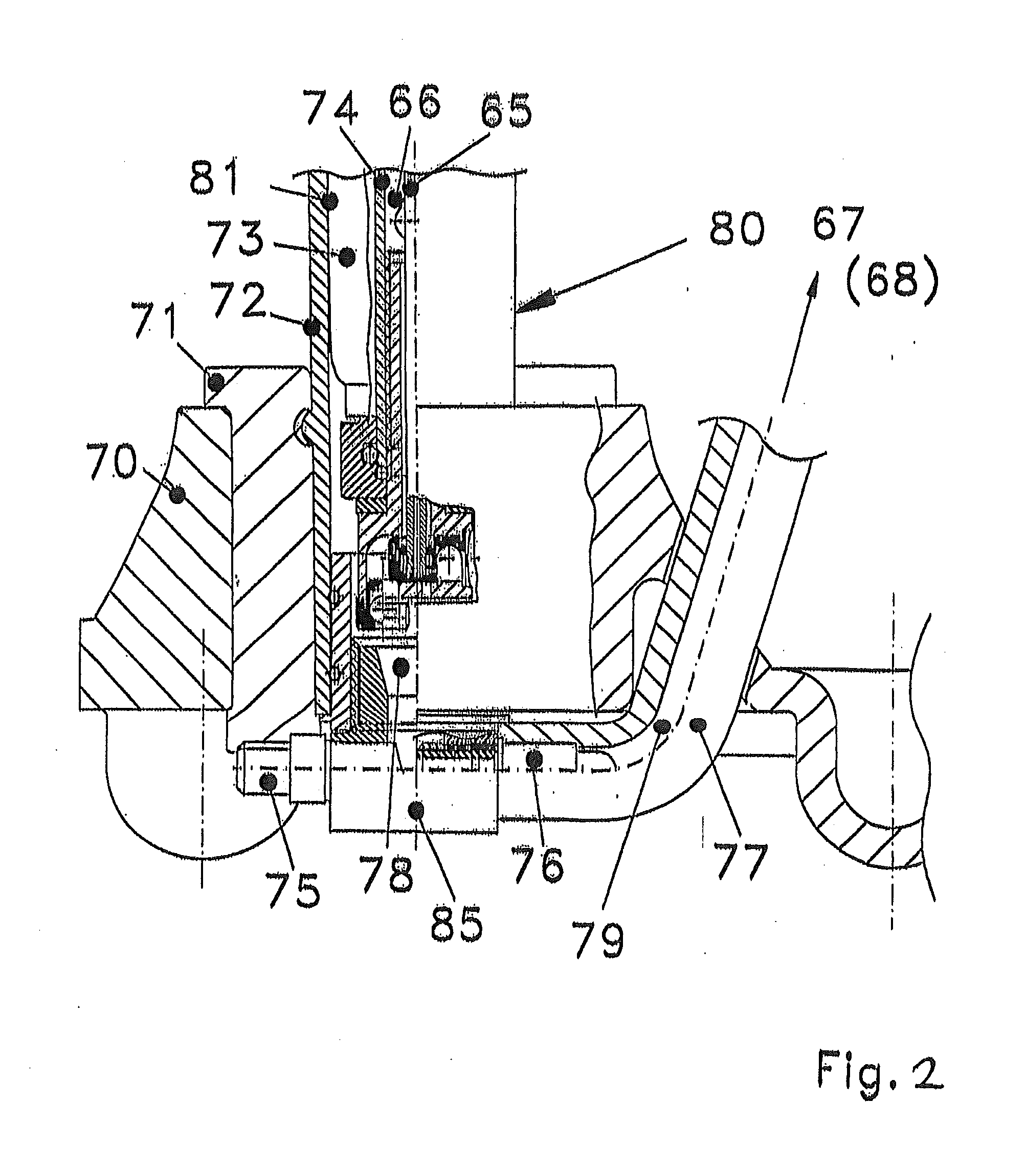 Hose For A Piston-Chamber Combination