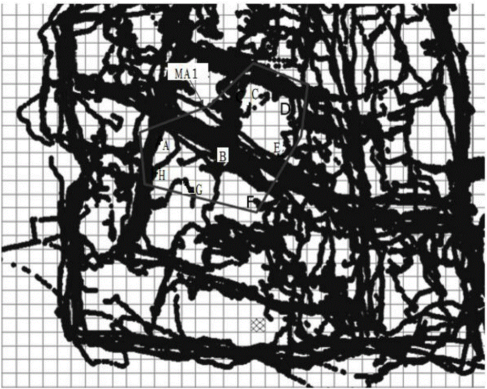 Geographic grid mapping method of mobile network data