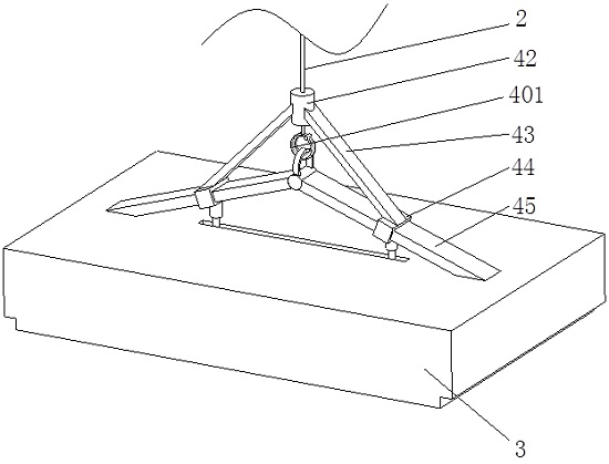 Self-adaptive stable permanent magnet crane