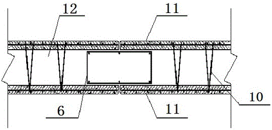 Superimposed assembled type underground pipe gallery system and construction and manufacturing process