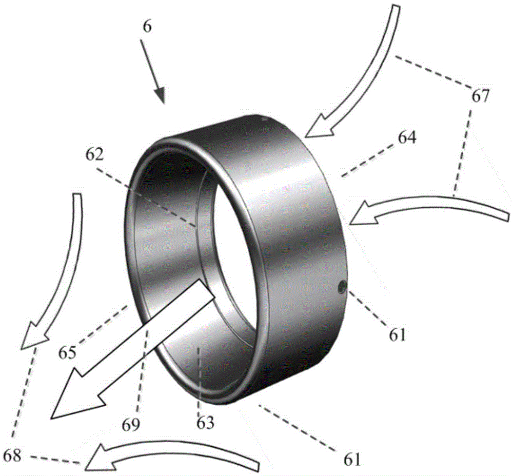 Remote-delivery bladeless ventilating system used in gunpowder and explosive field