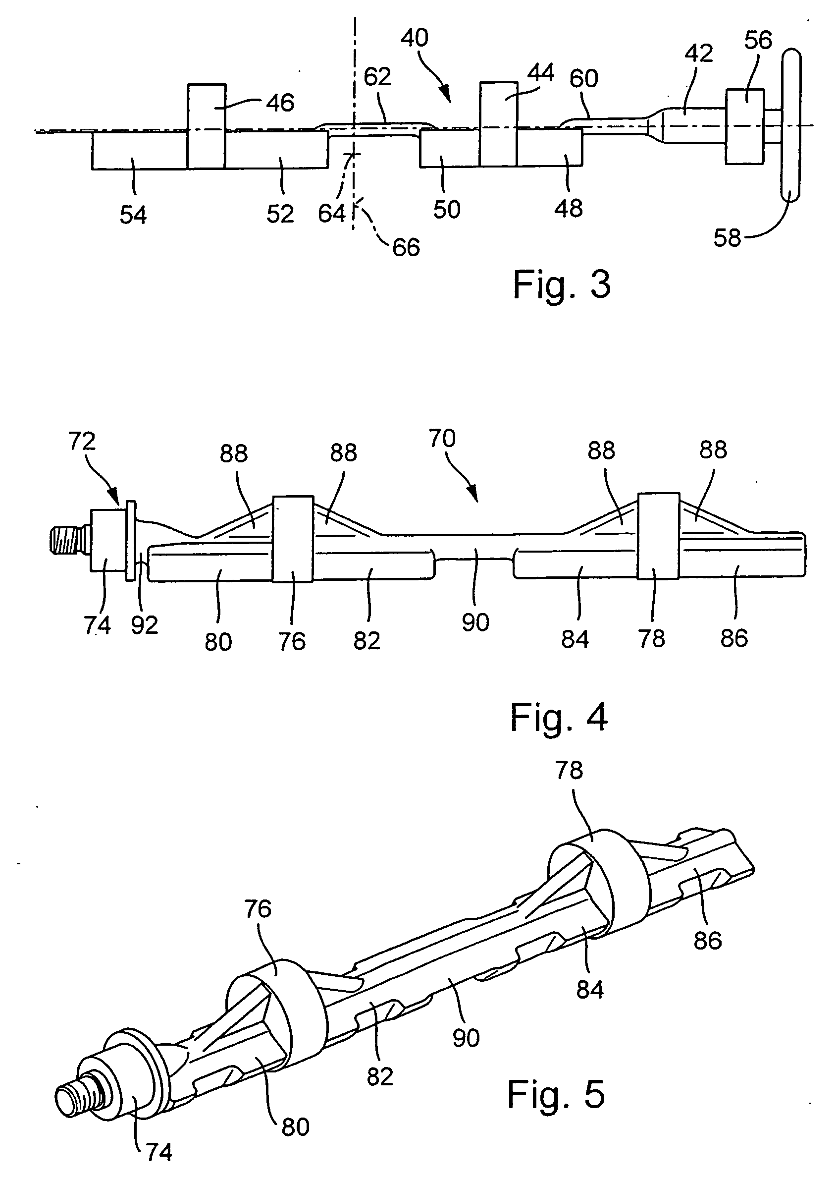 Balance shaft for a multicylinder in-line engine