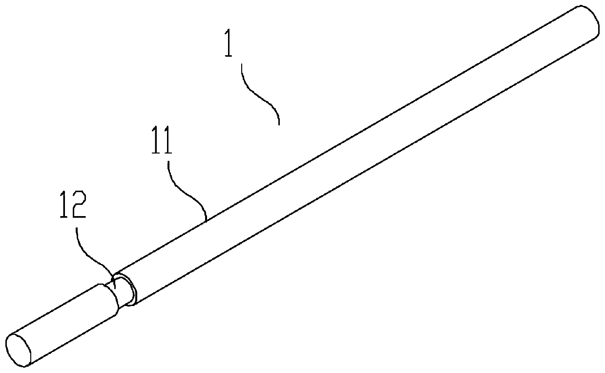 Semiautomatic sealing machine for miniature spring-type probe