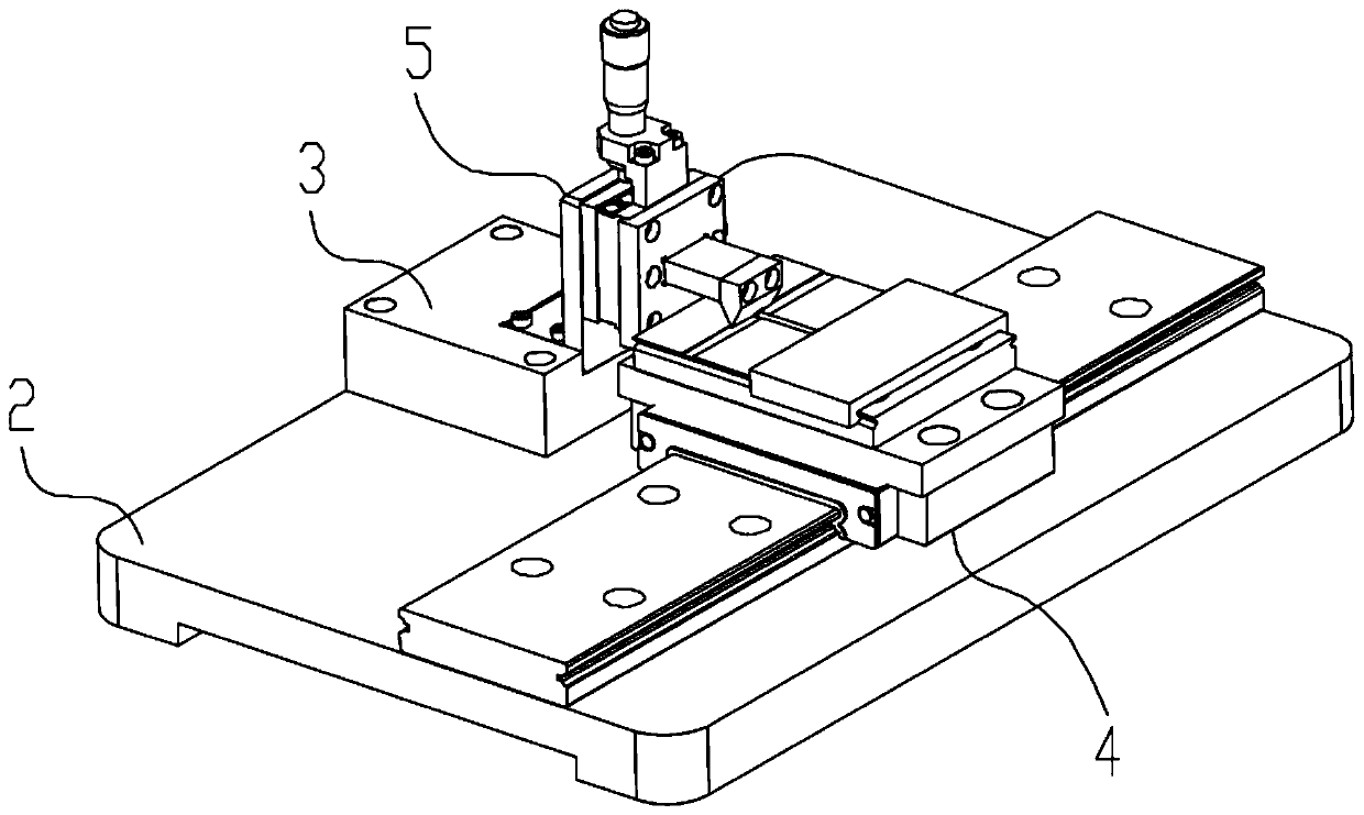 Semiautomatic sealing machine for miniature spring-type probe