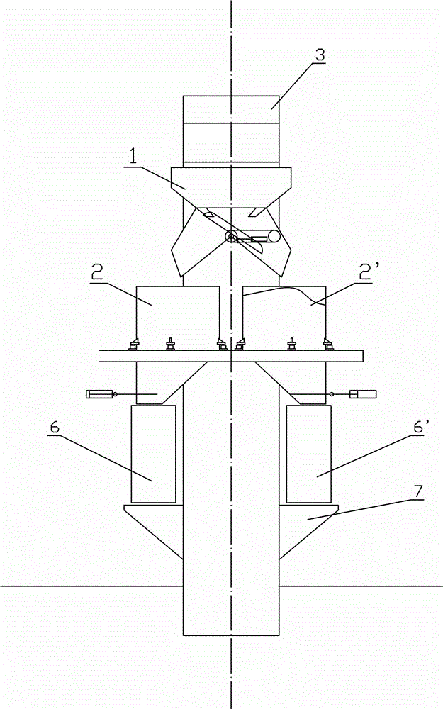 Elevator bucket conveyor test device and method