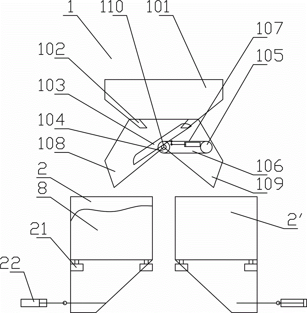 Elevator bucket conveyor test device and method