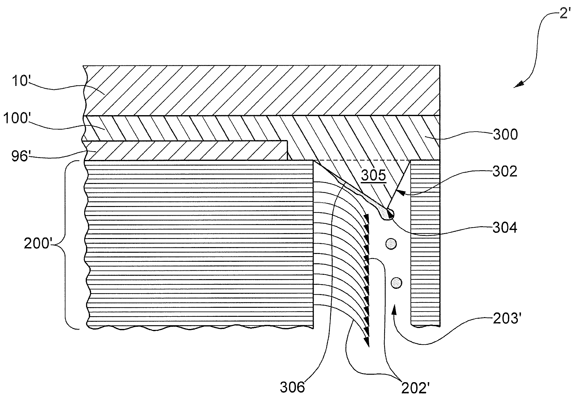 Fuel cell stack features for improved water management