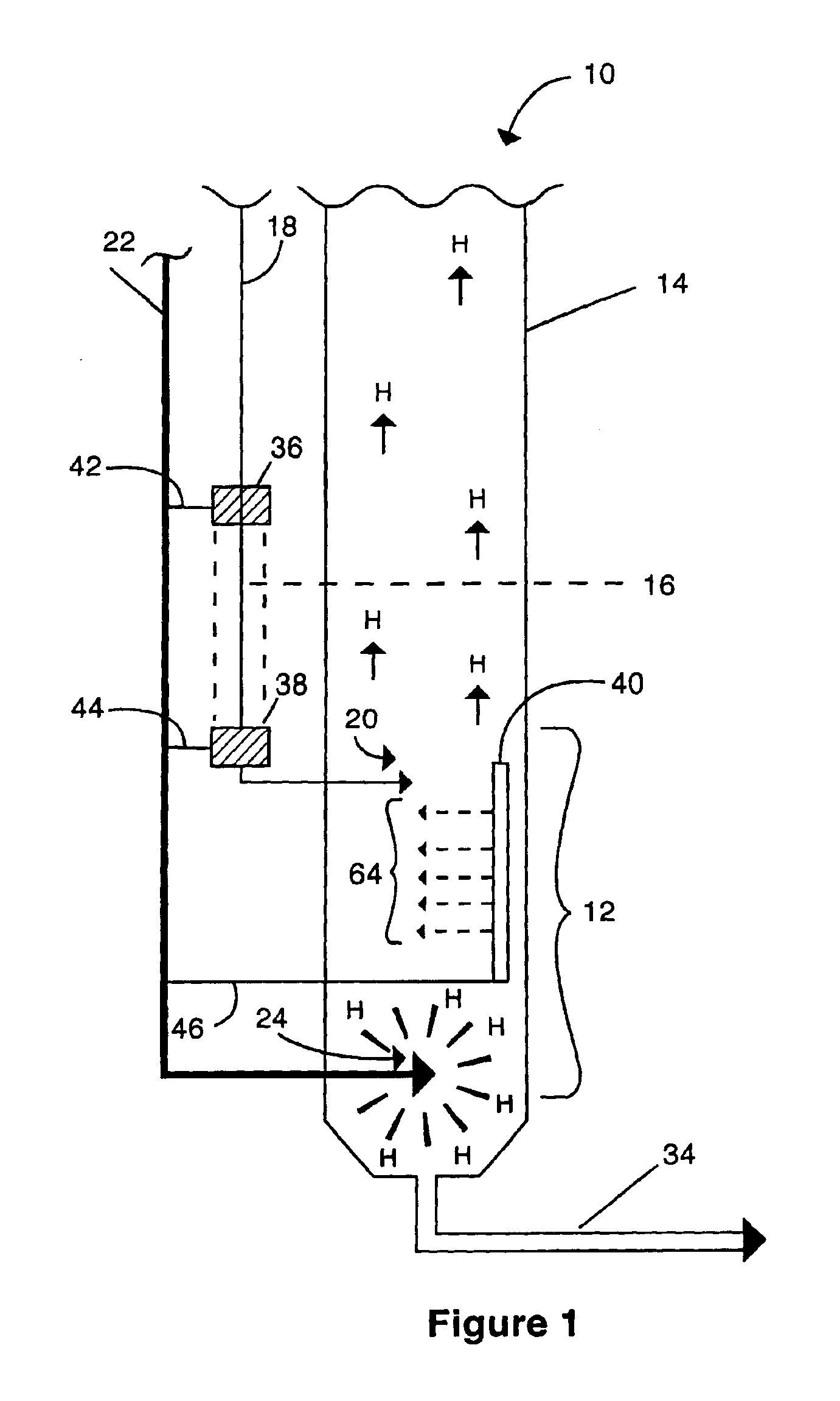 Hydrate formation and growth for hydrate-based desalination by means of enriching water to be treated