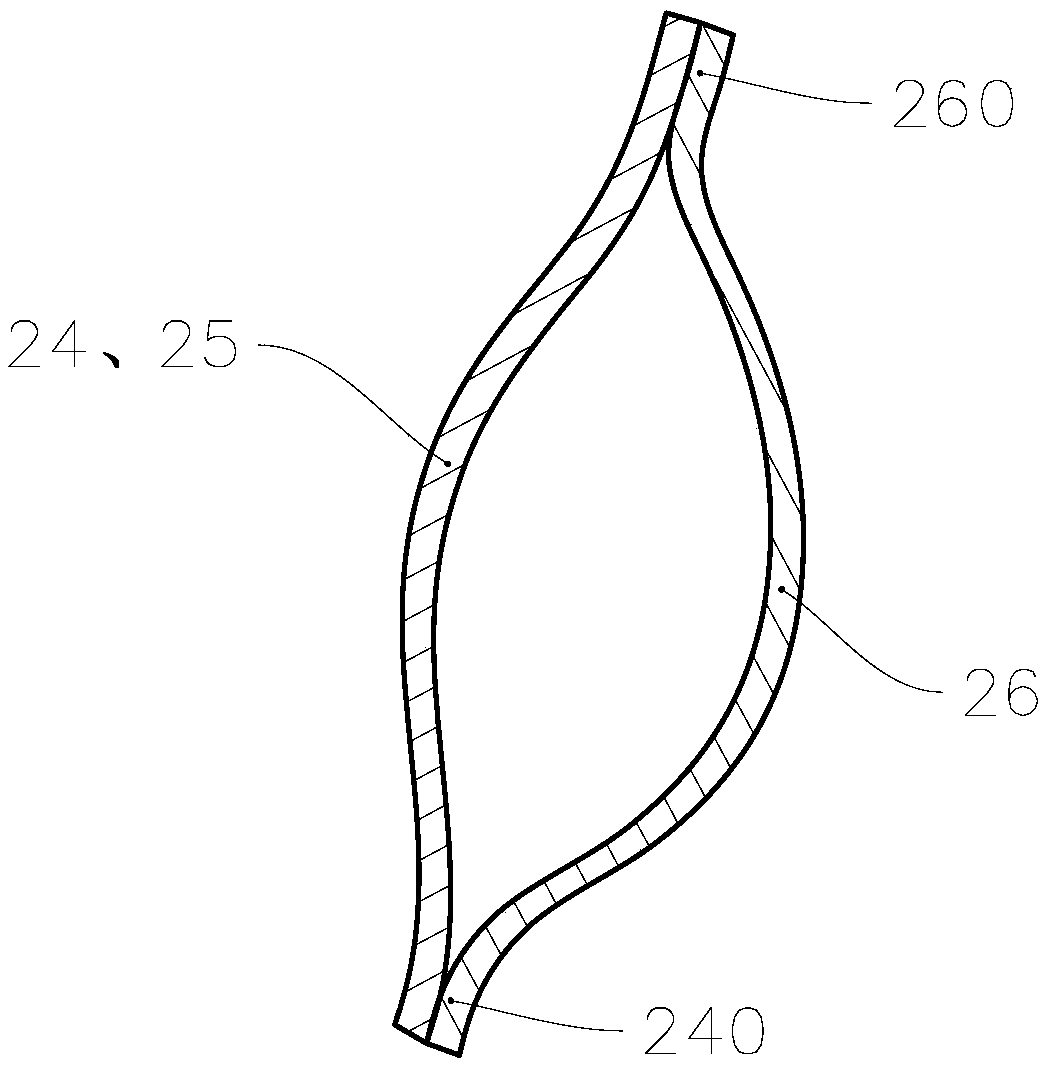 Soft containing bag used for hemodialysis concentrates