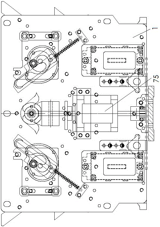 A single-system computerized flat knitting machine with dual-system functions