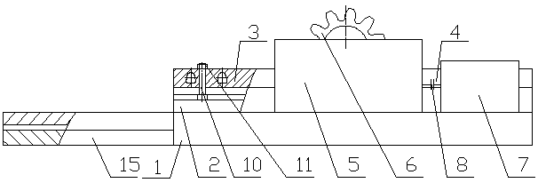 An experimental platform for testing the dynamic characteristics of the traveling mechanism of a coal mining machine