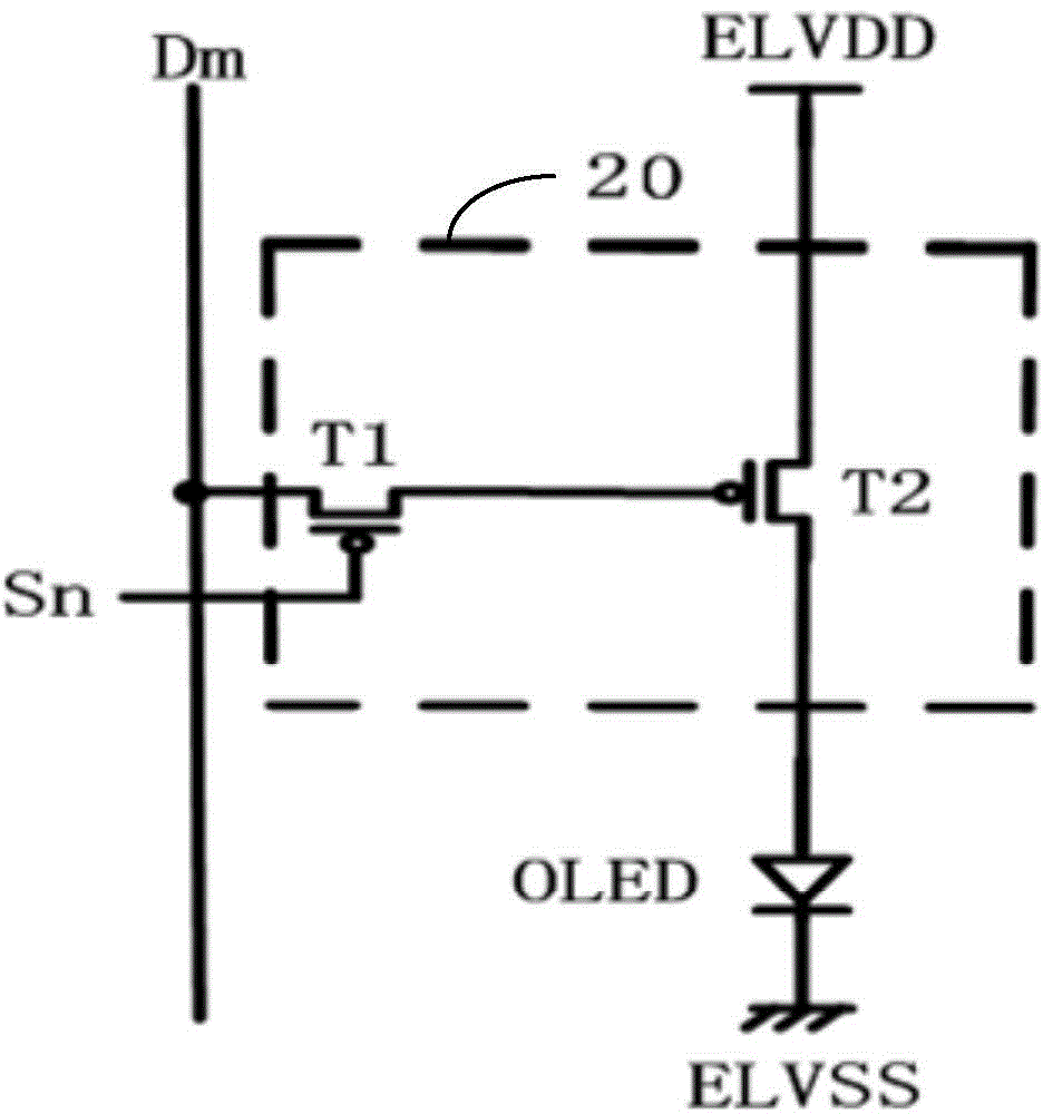 Pixel circuit and active matrix organic light-emitting display