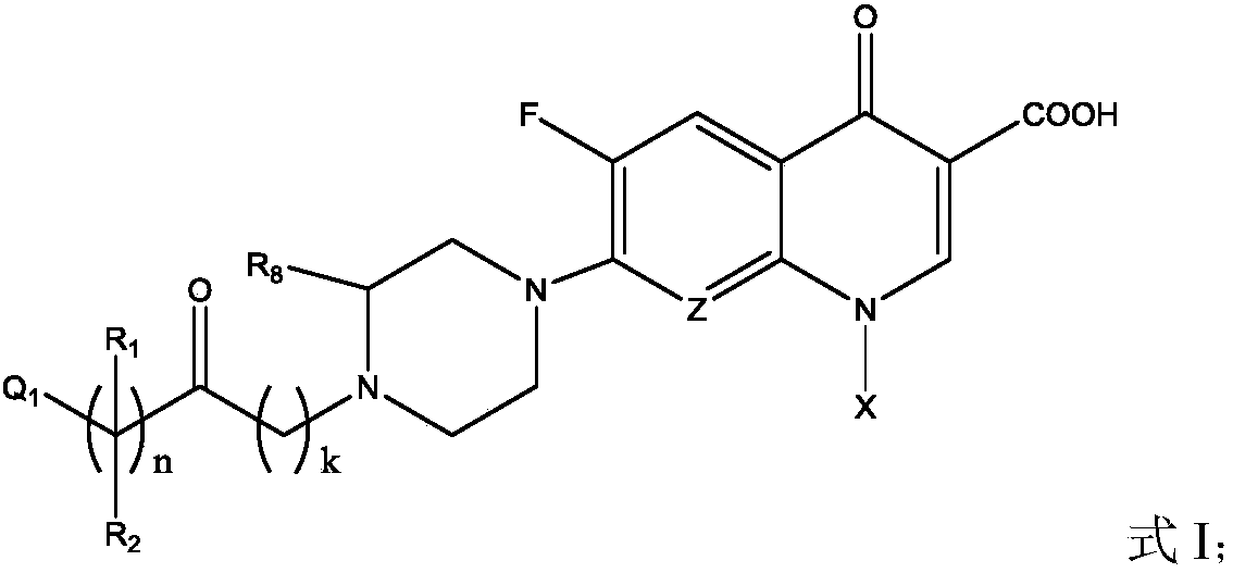 Fluoroquinolone amino derivatives and use thereof in prevention and control of citrus diseases