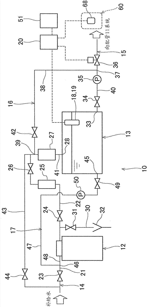 Corrosive negative ion removal apparatus and regeneration method of negative ion exchange resin