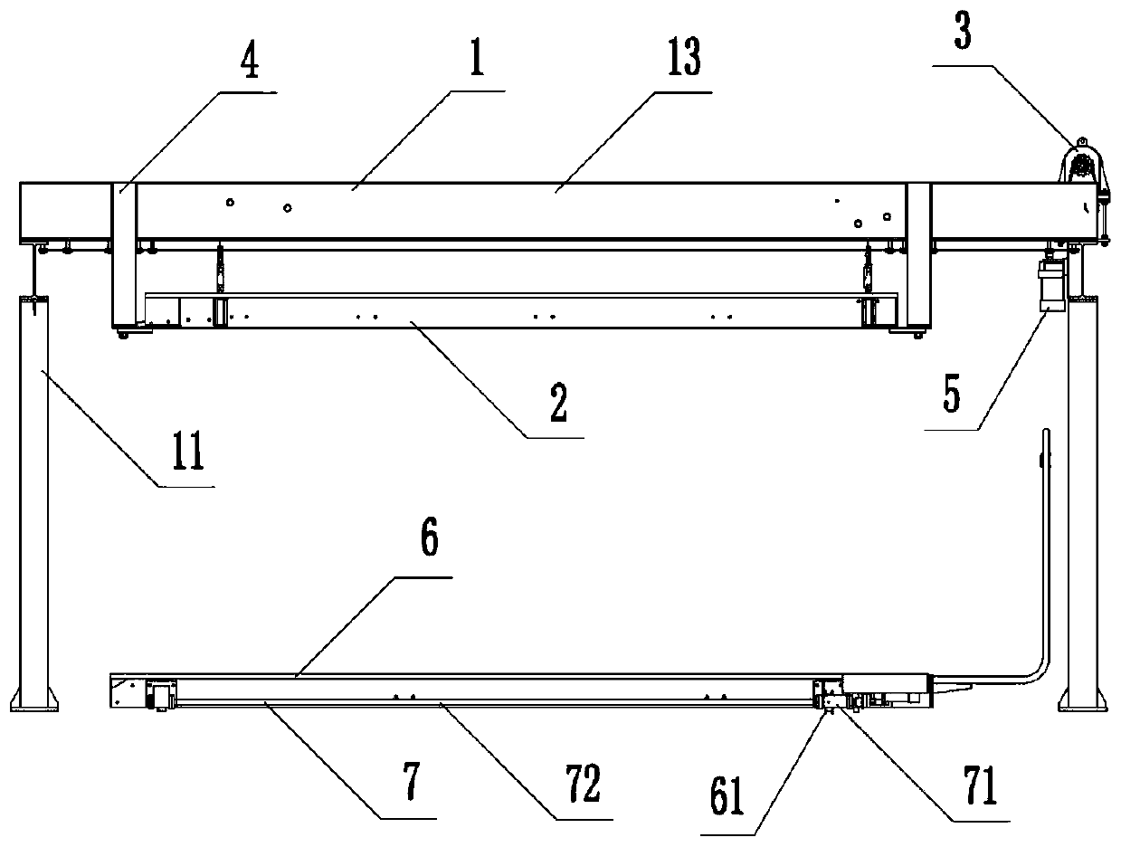 Stereo garage with synchronous rotating support and parking method thereof