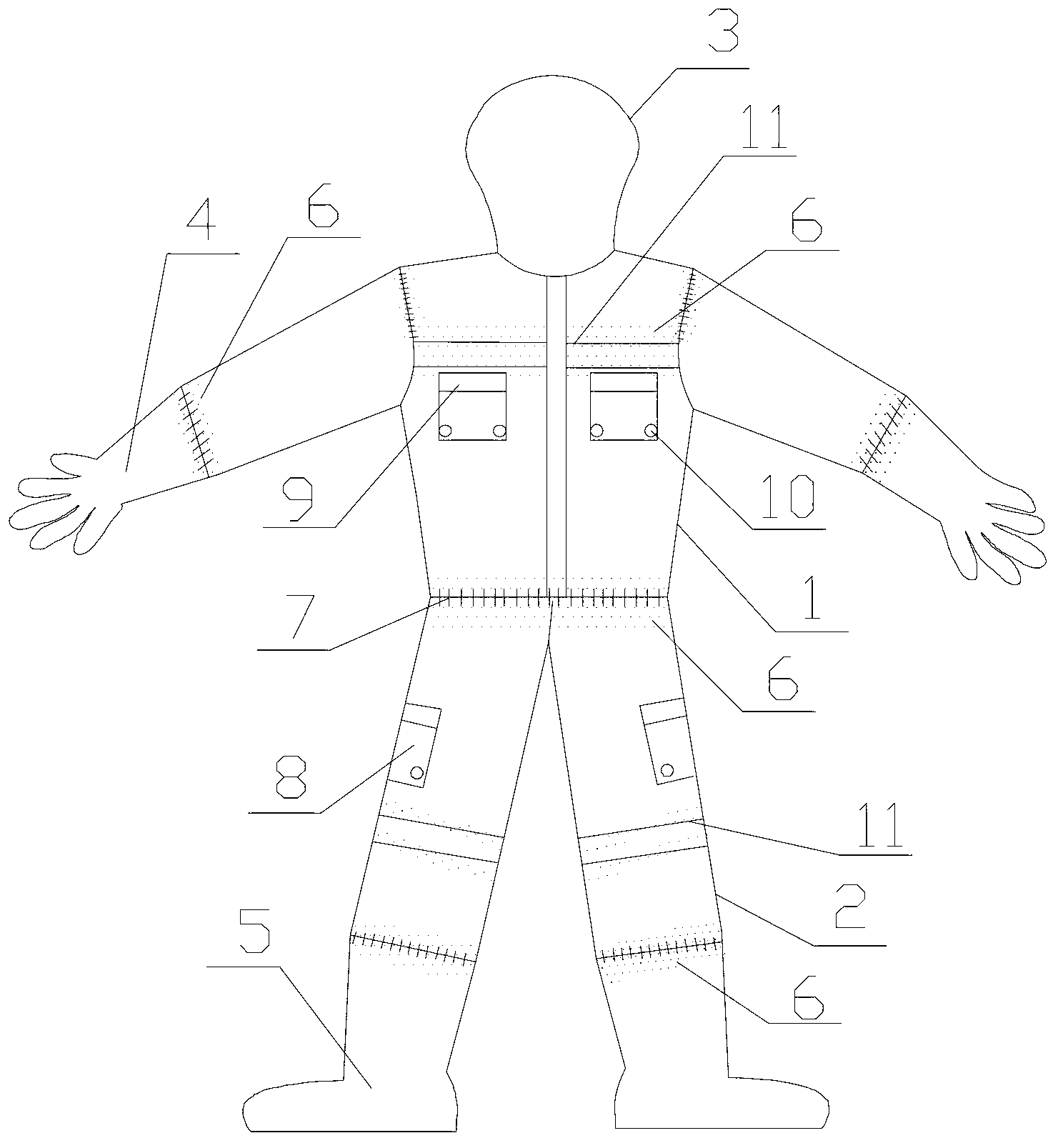 Waterproof clothes and manufacturing process thereof