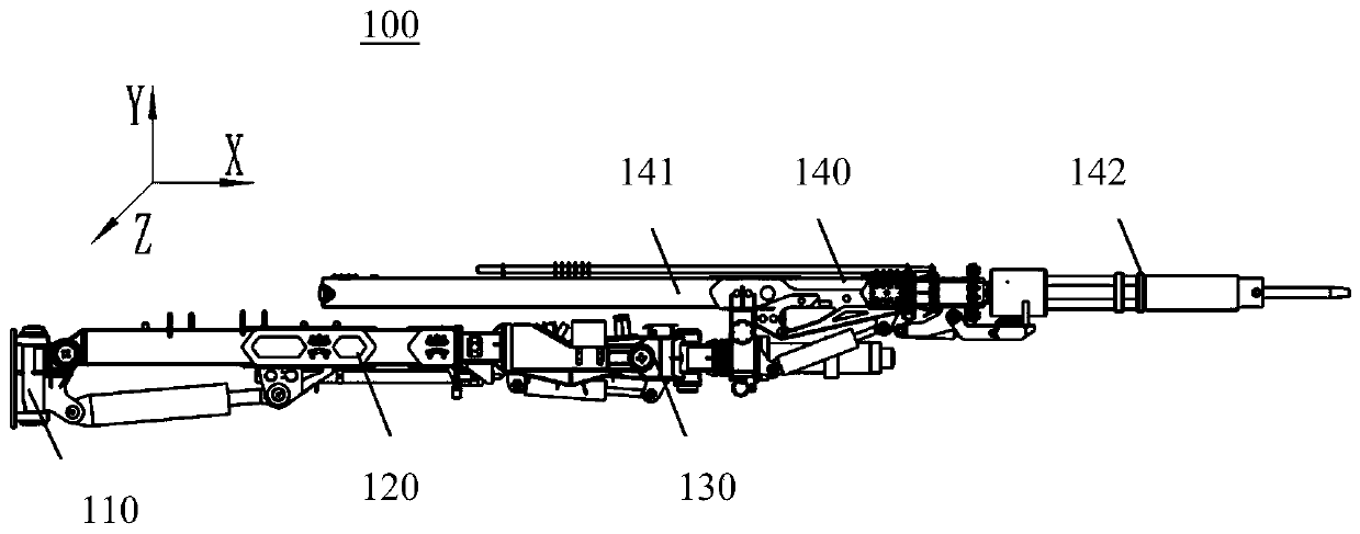 Splitting device for tunnel excavation