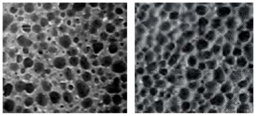 High-porosity thin microporous composite ceramic plate and preparation method thereof