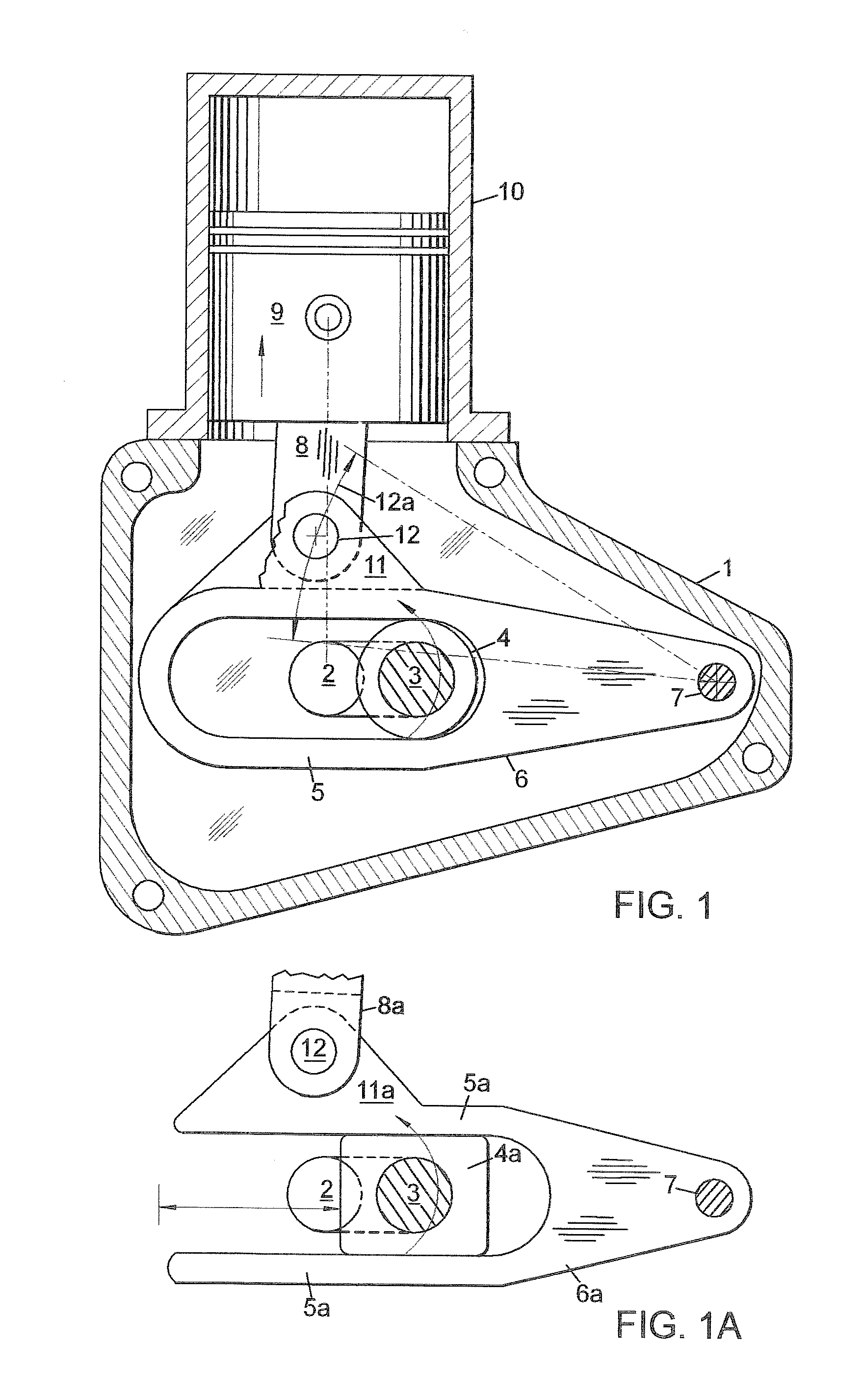 Efficiencies for cam-drive piston engines or machines