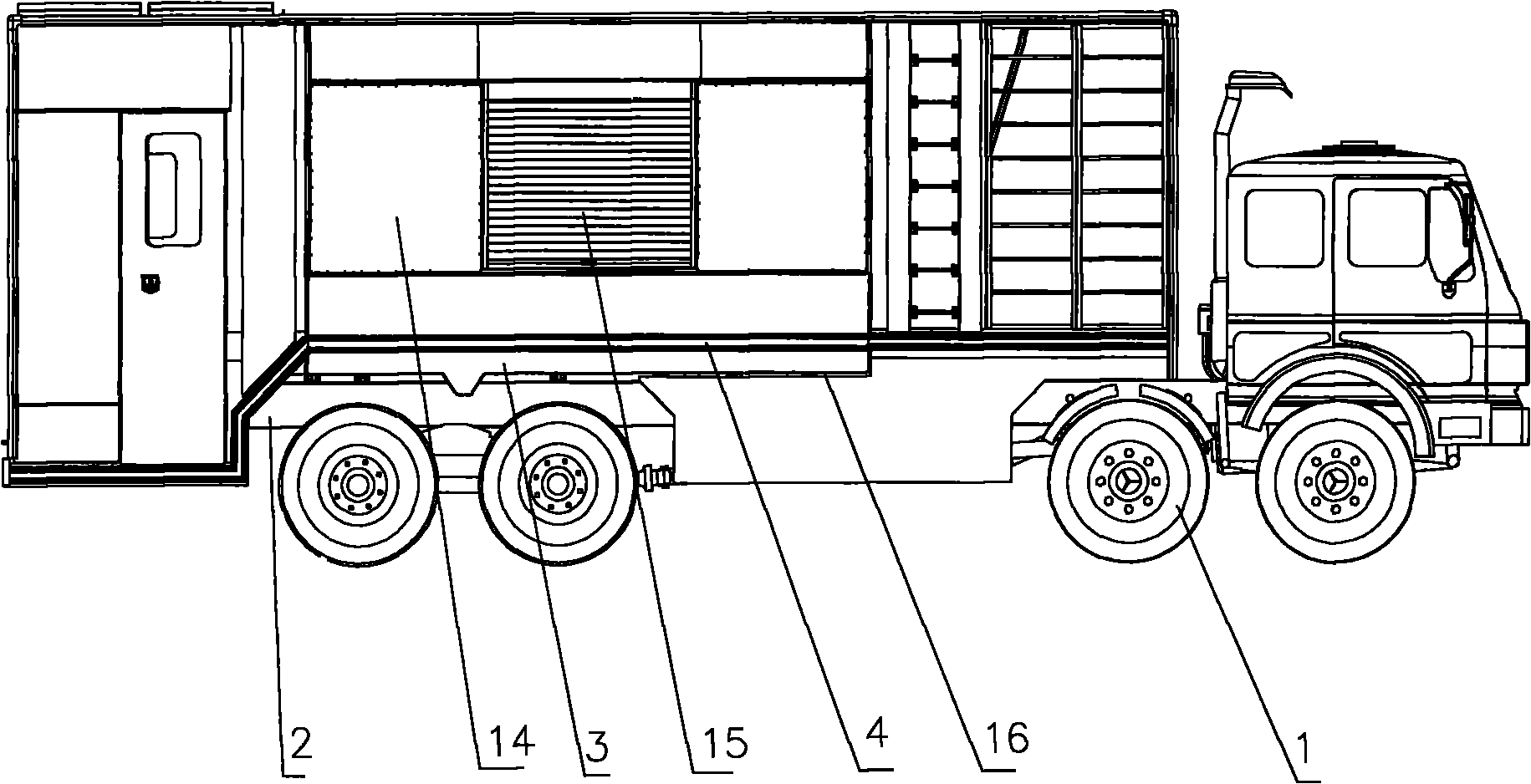 Nitrogen supercharging vehicle