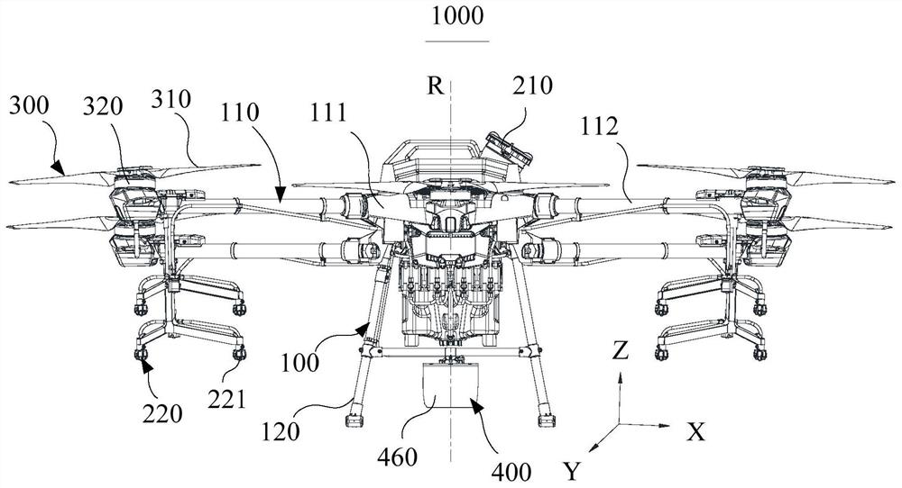 Terrain prediction method and device of slope, radar, unmanned aerial vehicle and operation control method