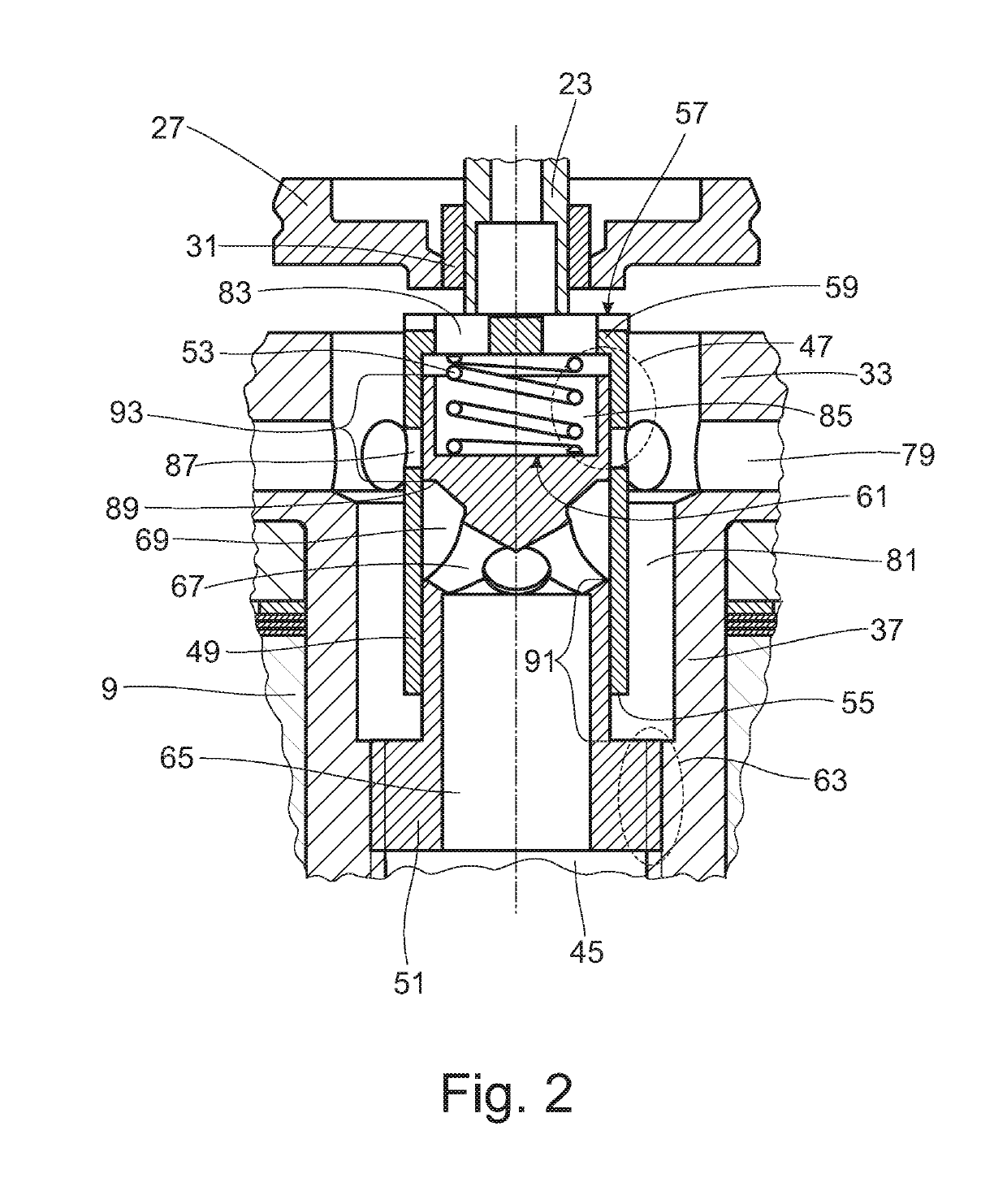 Damping valve mechanism