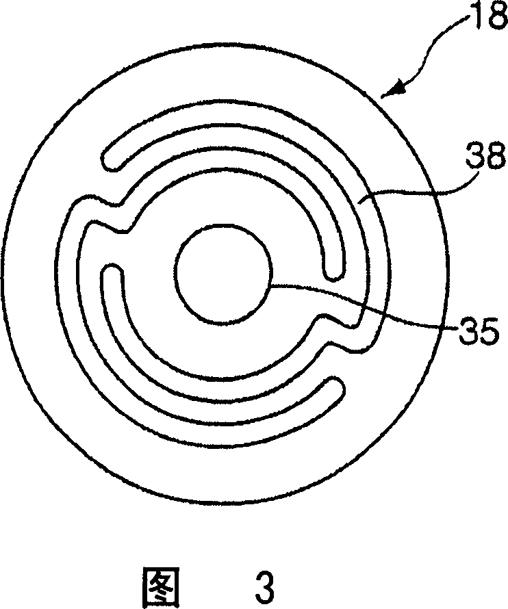 Measuring probe used in particular for measuring the length of thin layer