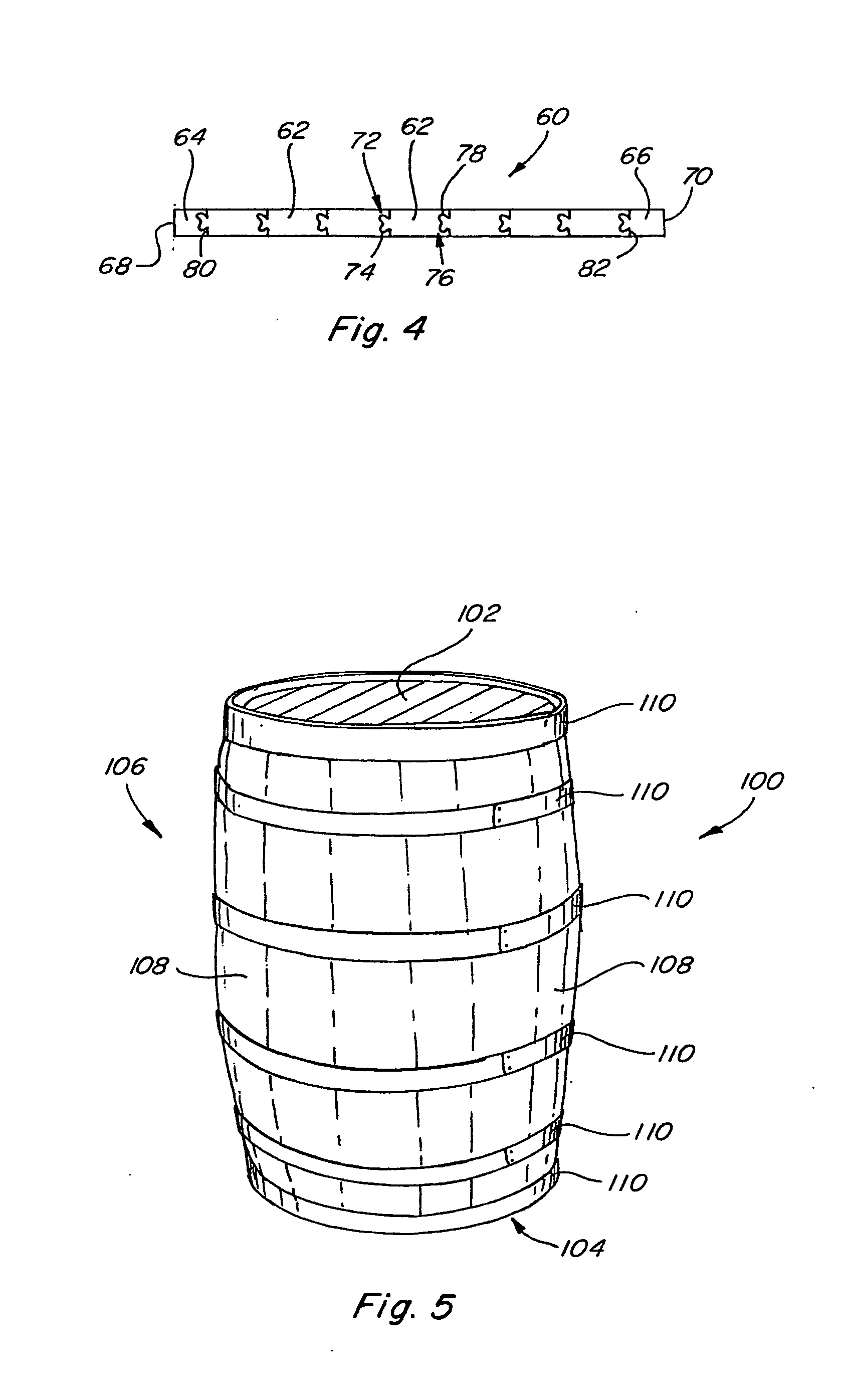 Wood joint for a barrelhead