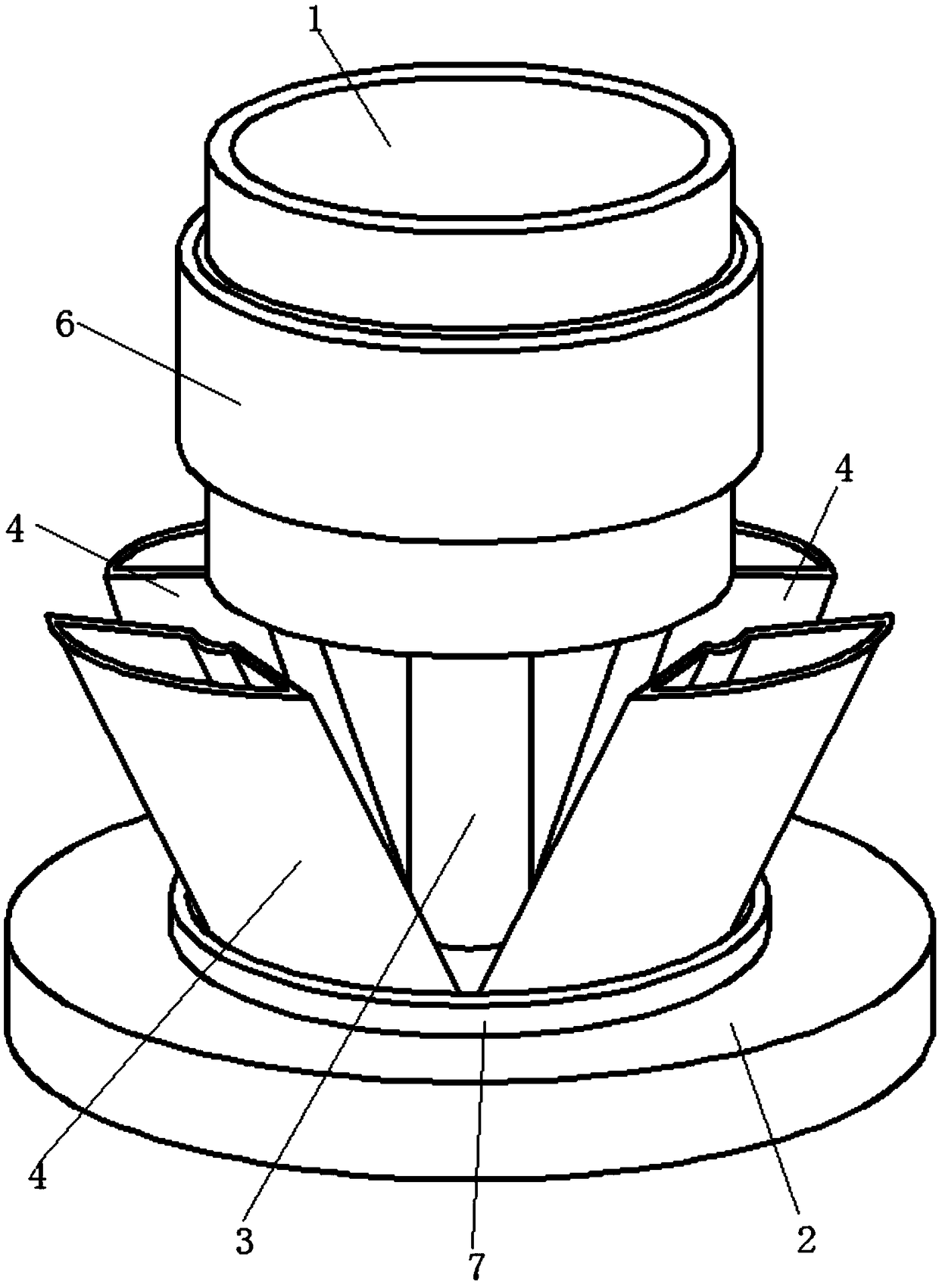 Expanding and closing type pen container with function of classification storage