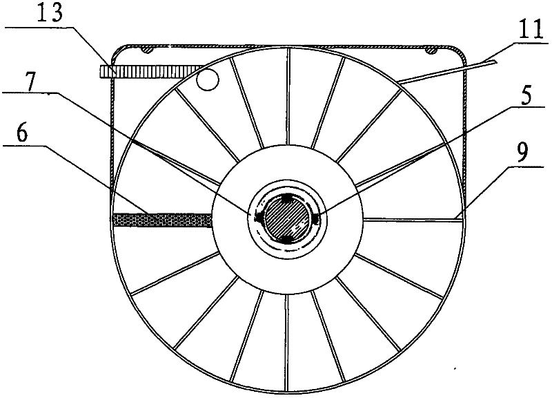 Automatic mop washing machine