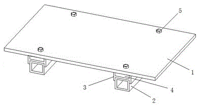 Shock-absorption base for transformer