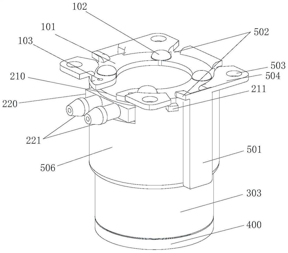 A foot for household appliances and household appliances